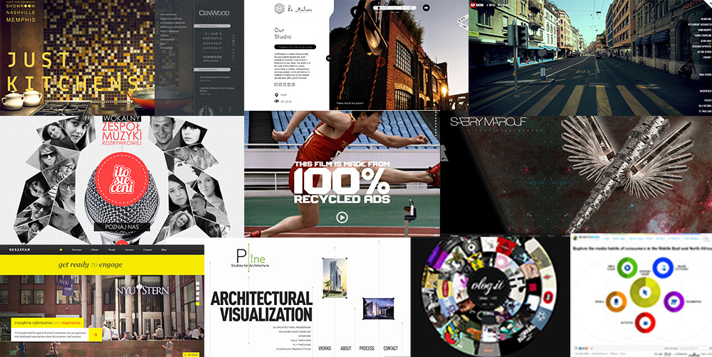 2011 In Review: 10 Inspirational Website Designs