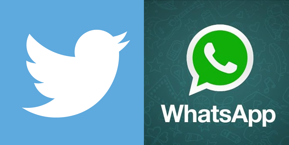 New Twitter and WhatsApp Features